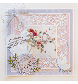 Marianne D Creatables  LR0577 - Flower Frame square