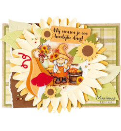 Marianne Design - Craftable - CR1633 - Corn & Sunflowers by Marleen