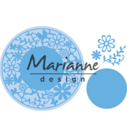 Marianne D Creatables LR0574 - Flower Frame round