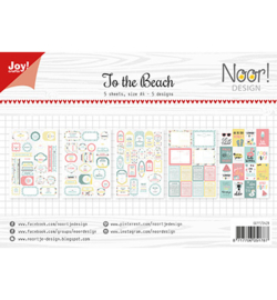 Noor! Design - 6011/0428 - Labelvellen - Noor - Design At the beach