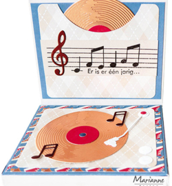 Marianne Design - Creatables - LR0908 - Record Player