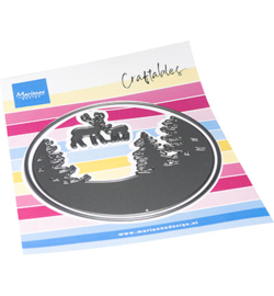 Marianne Design - Craftable - CR1675 - Silhouette - Winter scenery