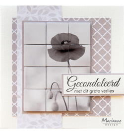 Marianne Design - Craftable - CR1649 - Veel Sterkte Cirkel by Marleen