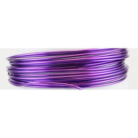 Aluminium wire 0,8mm 15m lilac