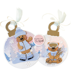 Marianne Design - Collectable - COL1558 - Winter sports accessories by Marleen