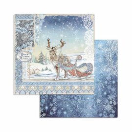 Stamperia Winter Tales 8x8 Inch Paper Pack (SBBS19)