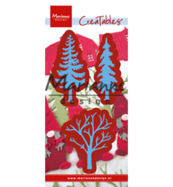 Marianne D Creatables LR0556 - Forest trees (set of 3)