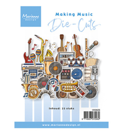 Marianne Design - VK9628 - Making music