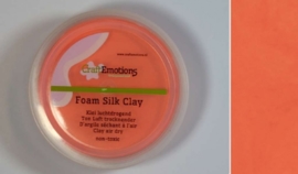 Silk foam clay