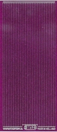 Starform 1149 Gekleurd Glitter Purple