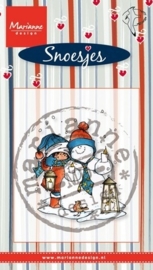 Marianne D Stempel Snoesjes Snowman HM9473