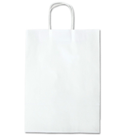 20105 - Kraft Paper Bags, White - XL