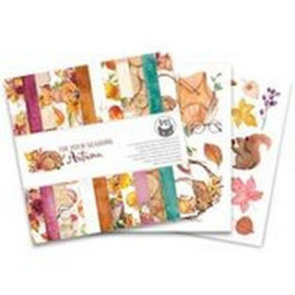 Piatek13 - Paper pad The Four Seasons - Autumn, 6x6 P13-AUT-09