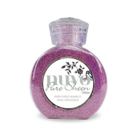 Nuvo Pure sheen glitter - hot pink 709N