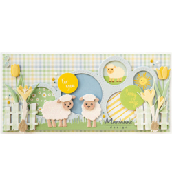 Marianne Design - Craftable - CR1726 - Peek-a-boo