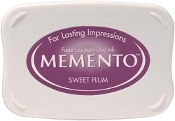 Memento inktkussen Sweet Plum