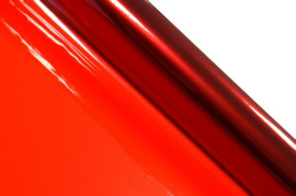 Cellofaan folie rood 70x500cm