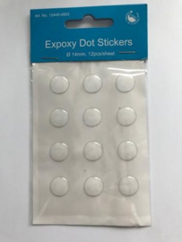Epoxy DOT-stickers 14 mm 12st 12445-4503