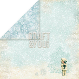 Craft & You - Frozen Paper - 5 (12"x 12")