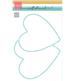 Marianne Design  - PS8176 - 2 Hearts
