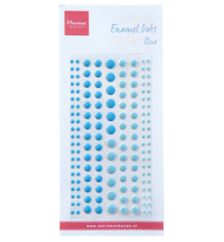 Marianne D PL4518 - Enamel dots - two blue