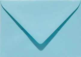 Papicolor Envelop C6 azuurblauw 105gr-CV 6 st 302904 - 114x162 mm