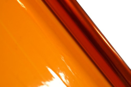 Cellofaan folie oranje 70x500cm