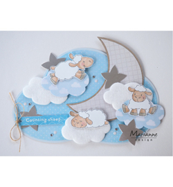 Marianne D EC0175 - Eline's Cute Animals - Sheep