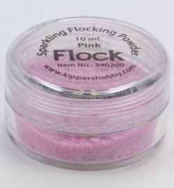 Sparkling Flock powder Pink