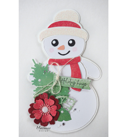 Marianne D PS8018 - Snowman by Marleen