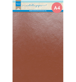 Marianne Design - Papier - CA3173 - Metallic paper, Copper