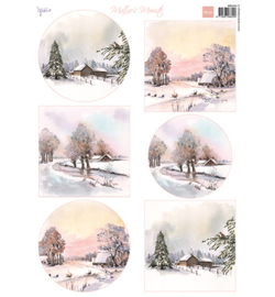 Marianne Design - Knipvel - MB0205 - Mattie's Mooiste Winter landscape