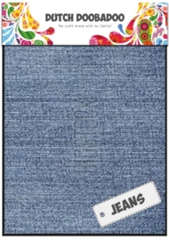 Dutch Doobadoo Jeans blauw - light sheets (2 vel) A5