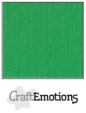 CraftEmotions linnenkarton grasgroen 30,5x30,5cm