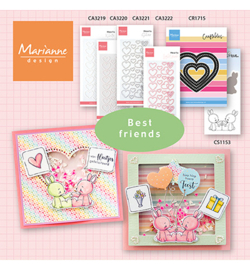Marianne Design - Craftable - CR1715 - Open Hearts