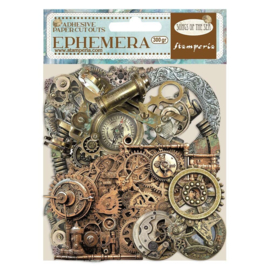 Stamperia Songs of the Sea Ephemera Pipes and Mechanism (31pcs) (DFLCT31)