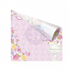 Prima - Meadow Lark Collection - 12 x 12 Double Sided Paper - Floralee