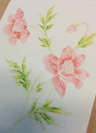 Emboss Stamping Pad - Inker Tinted Pink (15CC)