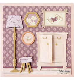 Marianne Design - Collectable - COL1567 - Picture frames by Marleen
