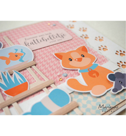 Marianne Design - Craftable - CR1686 - Two Paws