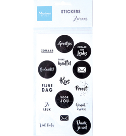 Marianne Design - Tekststickers - CA3168 - Sticker Zomaar