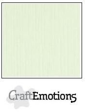 CraftEmotions linnenkarton licht groen 27x13,5cm 250gr