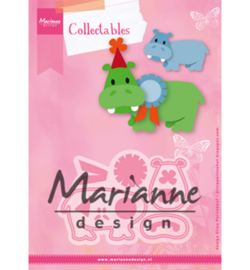 Marianne D Collectable COL1450 - Eline's happy hippo