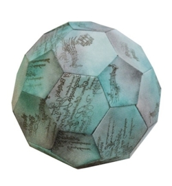 Verpakkings sjabloon,30x30cm Voetbal