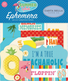 Carta Bella Summer Splash Ephemera