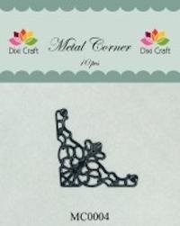 Dixi Craft Metal Corner 35x35 mm zwart - MC0004