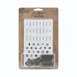 Tim Holtz Idea-Ology Metal File Tabs