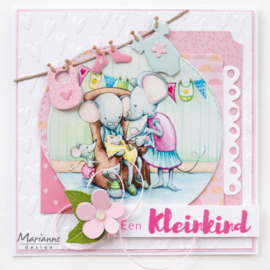 Marianne D Craftable CR1502 - Clothesline by Marleen