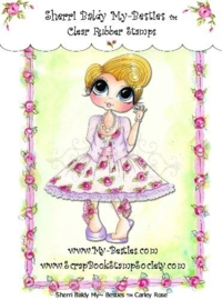 My-Besties Carley Rose Clear Rubber Stamp