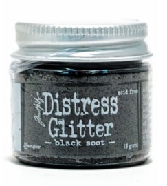 Distress Glitter - Black Soot